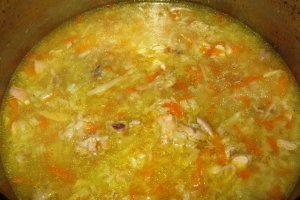 Ciorba de pui a la grec