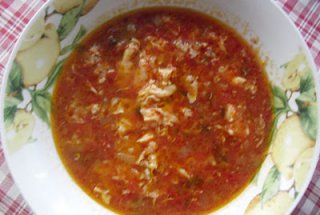 Supa de rosii (ντοματόσουπα)
