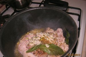 Pui cu smantana