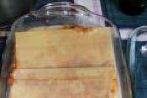 Lasagna cu carne si ciuperci