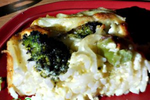 Budinca de paste cu broccoli