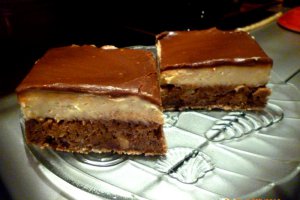 Brownies cappuccino cu mascarpone