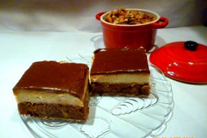 Brownies cappuccino cu mascarpone