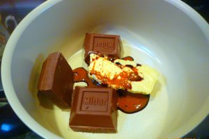 Brownies cappuccino cu mascarpone