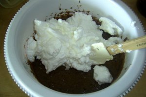Briose cu ciocolata si cappuccino