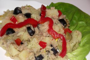 Salata de cartofi cu ton