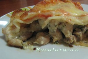Lasagna cu pui si ciupeci
