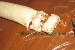 Rulouri cu mozzarella si rosii cherry