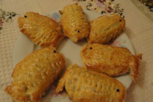 Peste in aluat foietaj