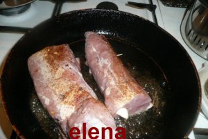 Friptura din muschiulet de porc