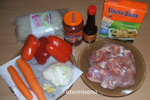 Pui cu sos sweet & sour