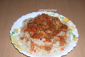 Pui cu sos sweet & sour