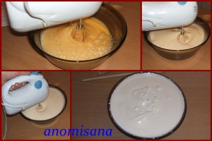 Tort Mikey Mouse cu cremă diplomat de vişine şi banane