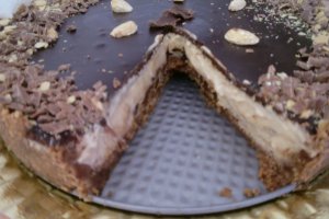Reteta mea de cheesecake cu crema de trufe