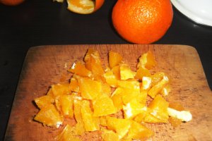 Briose cu dulceata de portocale