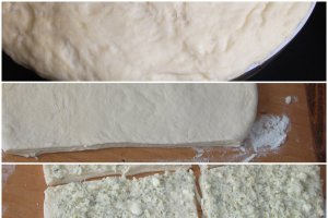 Pâine cu brânză şi usturoi