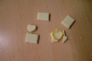 Inimioare de turon de migdale si ciocolata pentru indragostiti