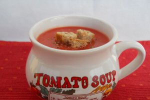 Supă-cremă de roşii