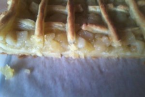 Strudel cu pere si crema