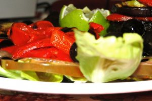 Carne de vita cu legume a la grill