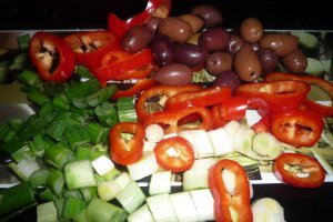Aperitiv cu somon afumat