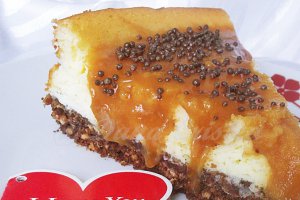 Cheesecake cu caramel