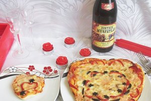 Pizza Love pentru Valentine's Day - Reteta nr. 600