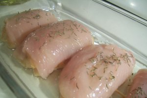 Rulada de pui cu carne tocata