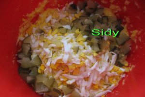Salata de boeuf cu oua