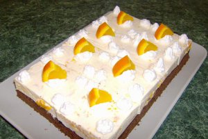 Prajitura cu crema de branza si mandarine