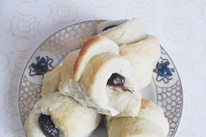Cornulete cu nutella