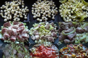 Mancare de carne cu arpagic