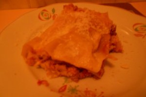 Lasagna cu carne de vita si pui