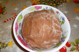 Prajitura cu branza de vaci si blat de cacao