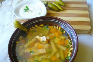 Ciorba taraneasca de porc
