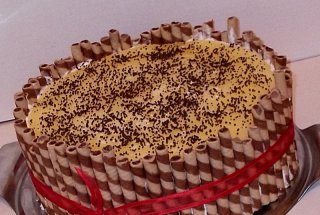 Tort cu jeleu de portocale