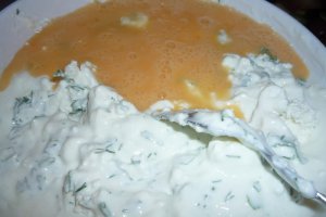 Tarta cu branza si legume