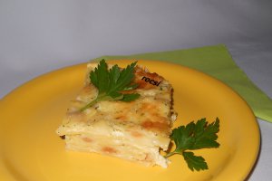 Ravioli cu mascarpone la cuptor