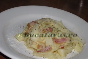 Tagliatelle carbonara
