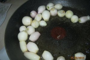 Friptura de miel cu prune uscate