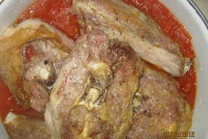 Friptura de miel cu prune uscate
