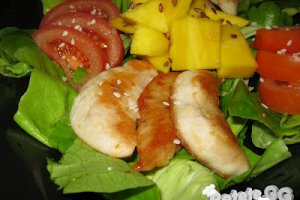 Salata de pui cu mango