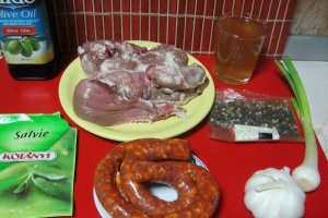 Muschiulet de porc impletit cu carnati