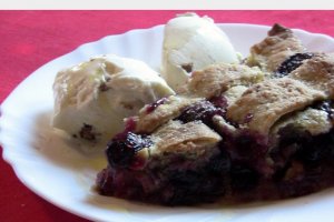 Tarta cu afine din filmul "My blueberry nights"