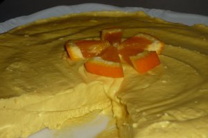 Crema inghetata cu mango si portocale