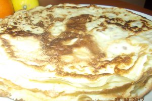 Clatite cu portocala si nutella