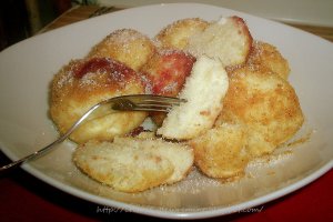 Papanasi cu iaurt