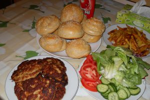 Hamburgeri home-made