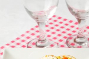 Rulada de curcan cu legume