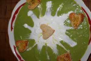 Supa crema de mazare